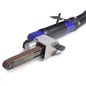 GBA 030-013BX DEPRAG Slefuitor pneumatic cu banda ingusta 13x305mm, 300W, 20.000rpm - include 15 benzi abrazive: P60 P80 P120 - Img 2