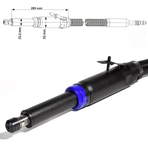 GDS 100-153 DEPRAG Polizor pneumatic drept tip biax cu penseta Ø6mm, 1.000W, 15.300rpm, regulator integrat - diverse modele - Img 3