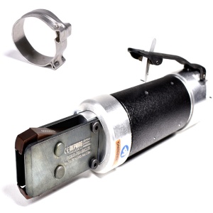 P0383X-P00-I90CL DEPRAG Cleste pneumatic pentru fixare coliere CLIC, putere 2900N, deschidere 2,5-20mm, maner Ø47mm, actionare clapeta