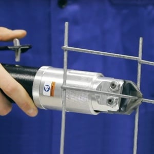 P0452X-C00 DEPRAG Cleste pneumatic pentru taiere, capacitate taiere Ø9mm, putere 6600N, maner Ø54mm, actionare clapeta - Img 2