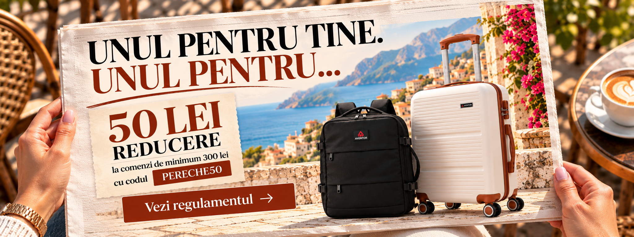 Unul pentru tine, unul pentru... cu codul PERECHE50