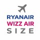 Troler cabina Lamonza Capri XS, 40x30x20 cm - bagaj de mana avion Wizz Air, ABS, albastru
