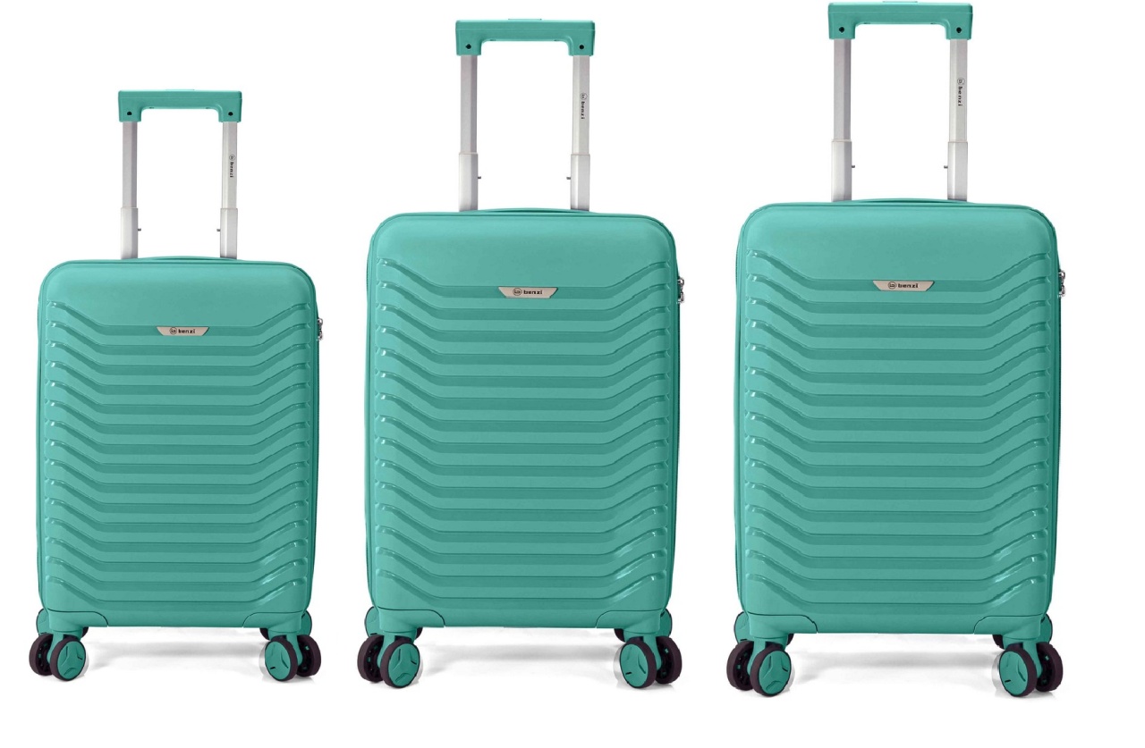 アクセサリー No.1288 Bluebird 1300 & VAN DELUXE Set trolere Benzi BZ 5820, 1 bagaj de cabina si 2 de cala