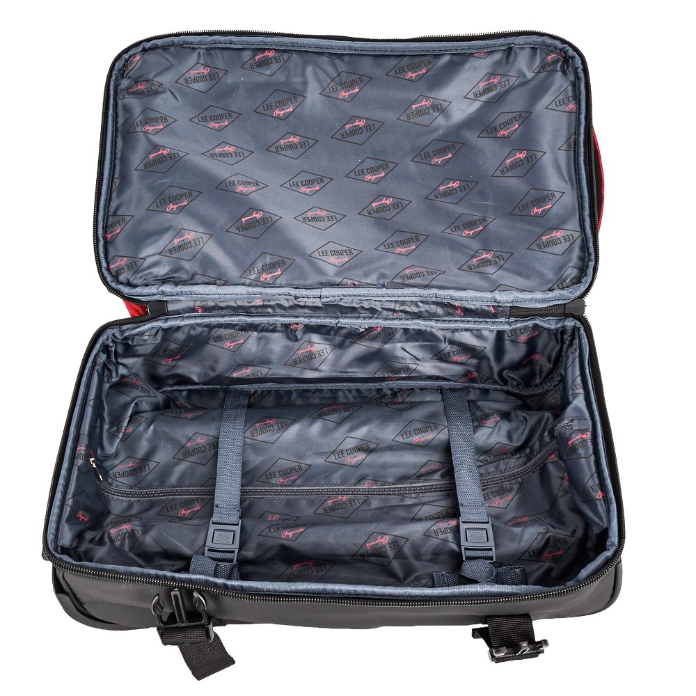 Re.inc ！ Geanta de voiaj cu role XL Lee Cooper, 2 compartimente, poliester