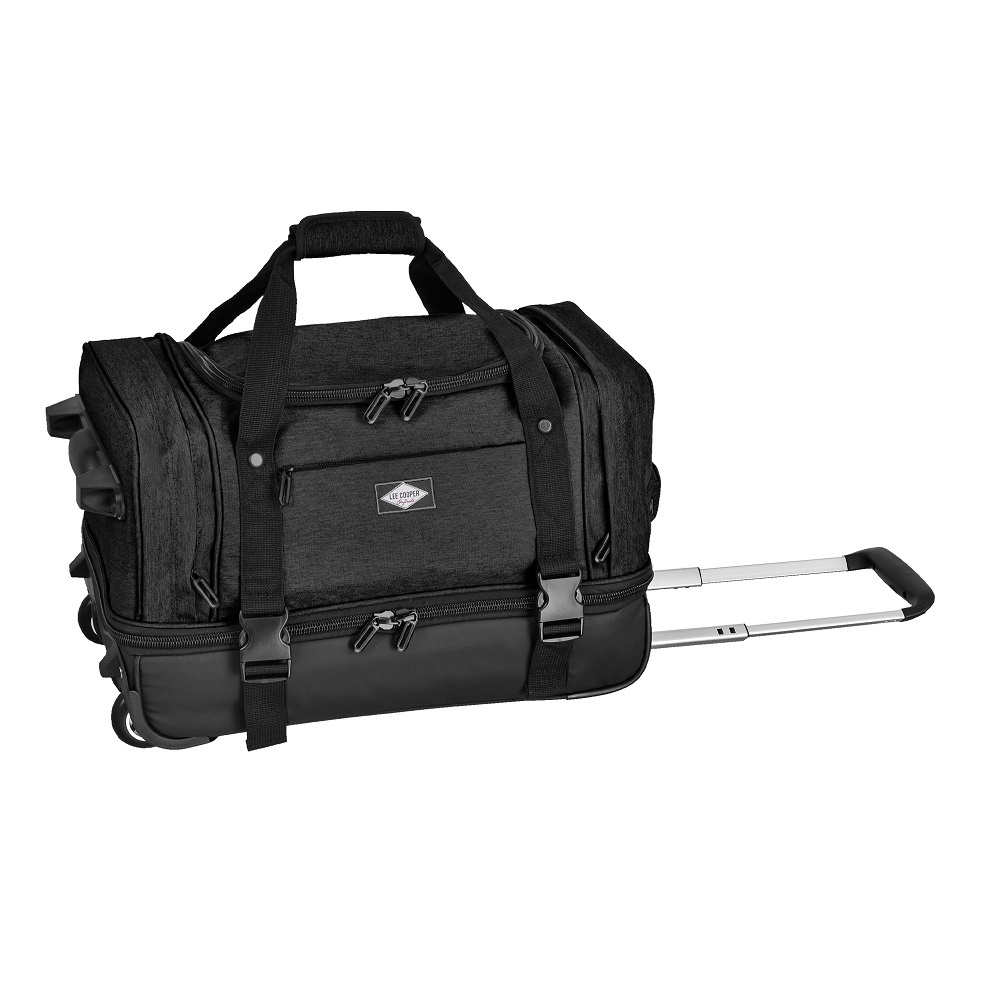 Re.inc ！ Geanta de voiaj cu role XL Lee Cooper, 2 compartimente, poliester