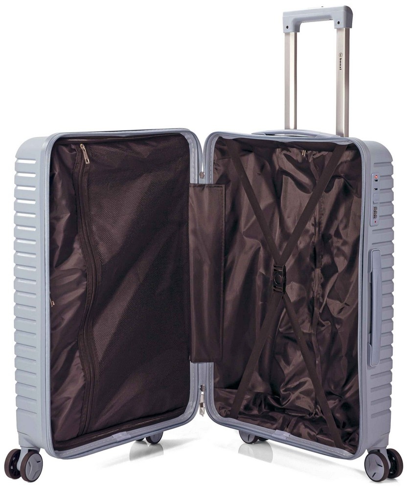Set trolere Benzi BZ 5820, 1 bagaj de cabina si 2 de cala