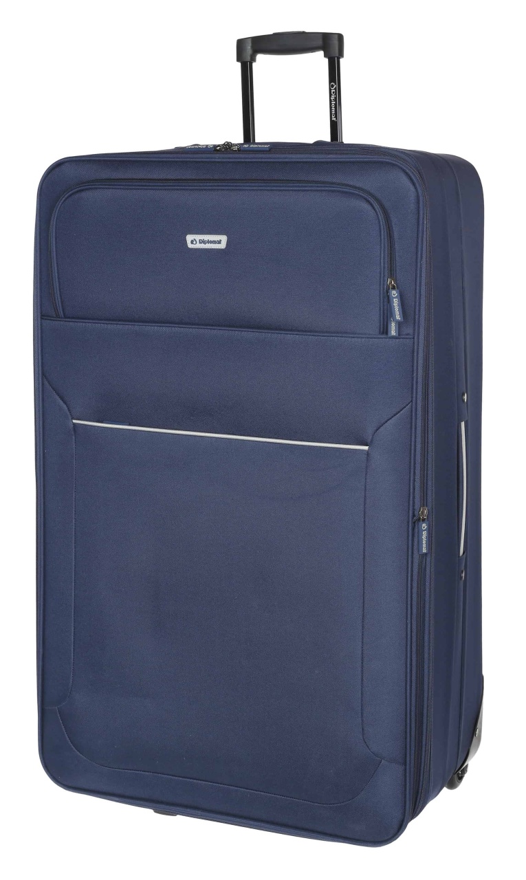 Troler Extra Large Extensibil Diplomat ZC 3002 - 84 cm Bleumarin