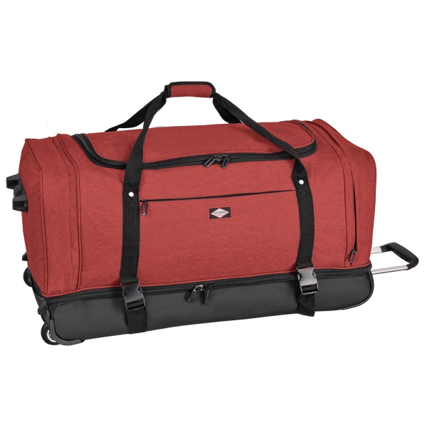 Geanta de voiaj cu role XL Lee Cooper, 2 compartimente, poliester