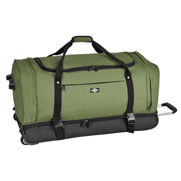 洋楽 PUBLIC IMAGE LTD. Geanta de voiaj cu role XL Lee Cooper, 2 compartimente, poliester