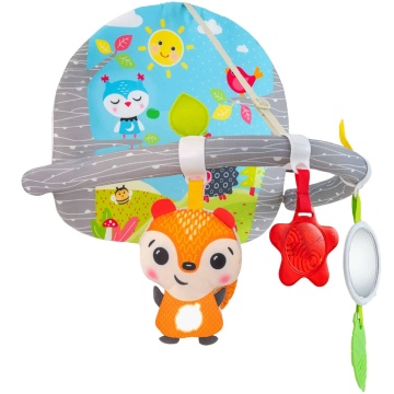 Arc cu jucarii interactive pentru masina Benbat Forest Fun - Img 3