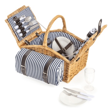 Cos de picnic Dutch Mountains Deluxe pentru 4 persoane 102267 - Img 4