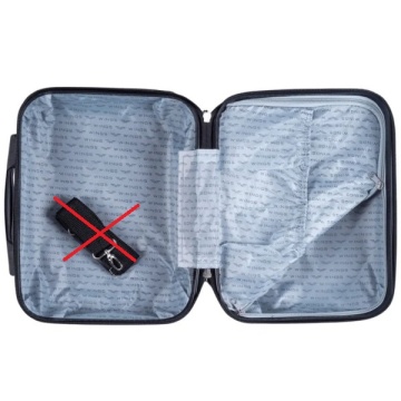 Geanta cosmetice Wings Swan, ABS, 34 x 28.5 x 15 cm, galben deschis, RESIGILAT - Img 2
