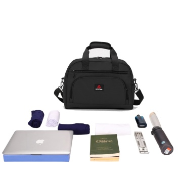 Geantă de Voiaj Aventor 40x30x20 cm Wizz Air/Ryanair, 24 L, Poliester, AV301, Negru - Img 2