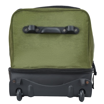 Geanta de voiaj cu role Lee Cooper, 2 compartimente, poliester 600D/bumbac, 98L, 70 cm, albastru - Img 5