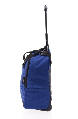 Geanta de voiaj cu role, Wizz Air/Ryanair, Nylon/Poliester, Origami, MV 24648 - 40 cm, Albastru - Img 4