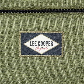 Geanta de voiaj cu role XL Lee Cooper, 2 compartimente, poliester 600D/bumbac, 80 cm, albastru - Img 7
