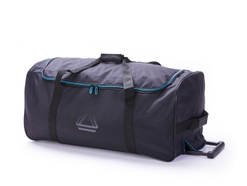 Geanta de voiaj impermeabila cu role Davidts Rapid Air, Nylon Dobby, 70 cm, Negru