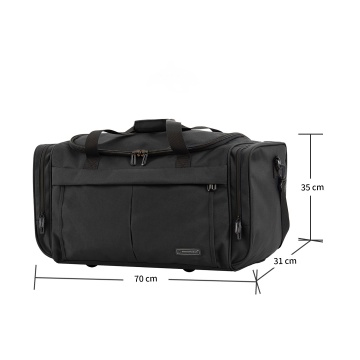 Geanta de voiaj XL, Snowball, SW32170 - 70 cm, Negru - Img 3