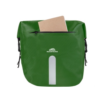 Geanta Dubla Bicicleta, Material Tarpaulin, Dutch Mountains, 604390, Verde - Img 7
