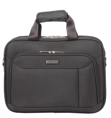 Geanta laptop/documente Snowball SW97943, Comp. Laptop 15.6", Nylon 1680D, Negru