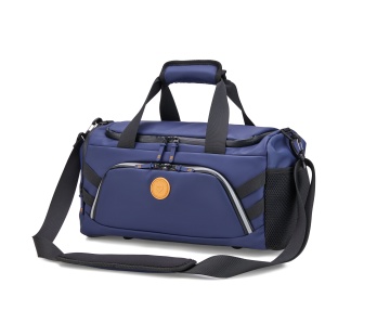 Geanta voiaj/sport Verage Cambridge, 40x20x20 cm, bagaj de mana avion Wizz Air/Ryanair, poliester premium, impermeabila, bleumarin