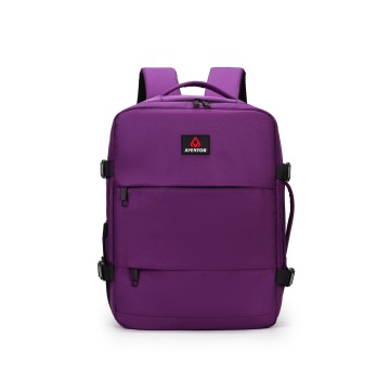 Rucsac Avion Aventor 40x30x20 cm Wizz Air/Ryanair, Poliester, 24 L, Mâner tip Geantă, AV202, Mov - Img 16