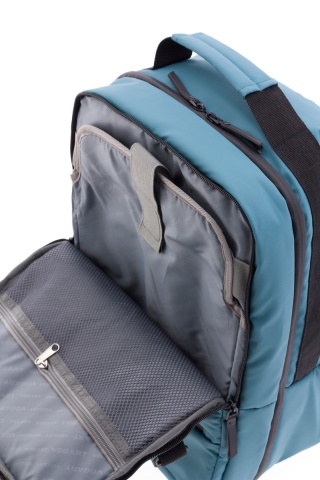 Rucsac Calatorie, Extensibil, Vogart, Camper, MV 24454, 17", Turcoaz - Img 9