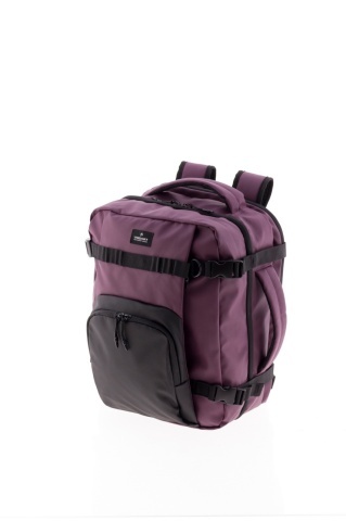 Rucsac Călătorie Wizz Air & Ryanair 40x30x20 cm, Laptop 13”, Vogart Nitro, Grena, RESIGILAT - Img 9