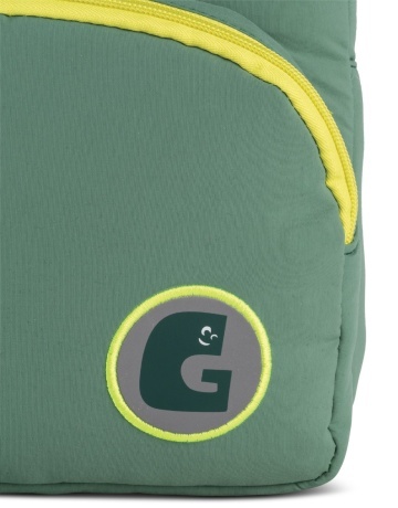 Rucsac copii Fabrizio Dino F20692, 24x30x10 cm, nylon, verde - Img 6