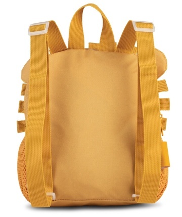 Rucsac copii Fabrizio F20689, 21x24x13 cm, poliester, model leu, galben mustar - Img 3