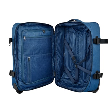 Rucsac cu role Diplomat, 55x40x20 cm, 40 L, poliester impermeabil, BF211, albastru - Img 2