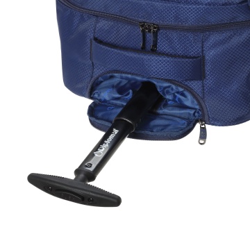 Rucsac cu role Diplomat, 55x40x23 cm, 40 L, poliester impermeabil, ZC111, albastru - Img 6