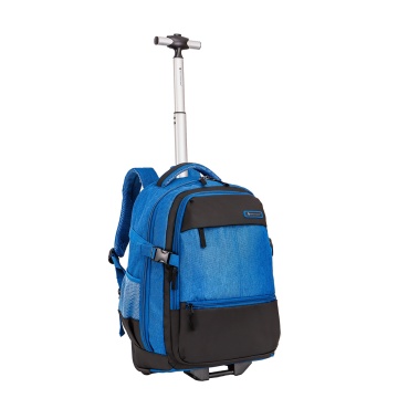 Rucsac cu role Snowball SW48448, poliester 600D, albastru - Img 16