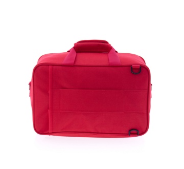 Rucsac de calatorie, tip geanta, pentru Wizz Air/Ryanair, Gladiator, Metro, MG 2128 - 40 cm Rosu - Img 4