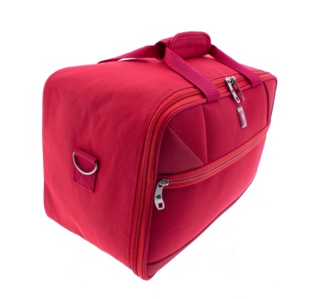 Rucsac de calatorie, tip geanta, pentru Wizz Air/Ryanair, Gladiator, Metro, MG 2128 - 40 cm Rosu - Img 14