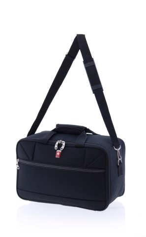 Rucsac de calatorie, tip geanta, pentru Wizz Air/Ryanair, Gladiator, Metro, MG 2128 - 40 cm Negru - Img 16
