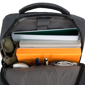 Rucsac laptop 15" Madisson SW32540, pentru Wizz Air/Ryanair, poliester, antracit - Img 9