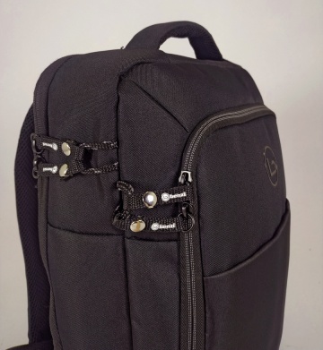 Rucsac Laptop pentruWizz Air/Ryanair Antifurt Benzi BZ 5428 15" Negru/Portocaliu - Img 3