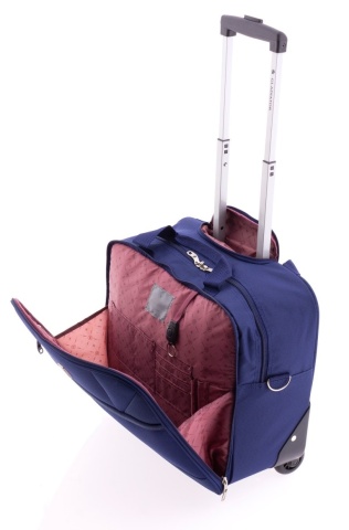 Servieta cu Role, Compartiment Laptop 14", Gladiator, Metro, MG 2148 - 40 cm, Albastru - Img 5