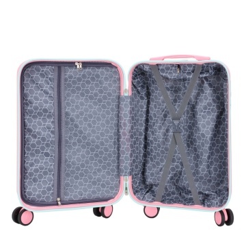 Set Trolere, ABS, Fermoar Antifurt, Cifru, Madisson, 2 Piese, SW66802, Bleumarin - Img 2