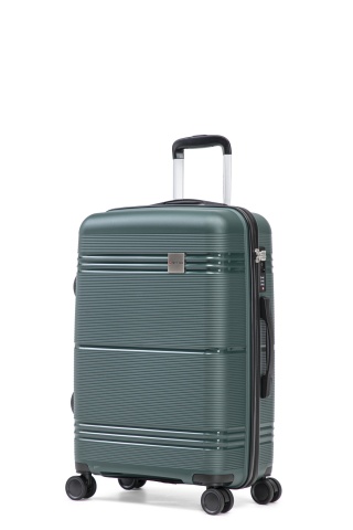 Set trolere Aventor, Polipropilenă, Cifru TSA, 4 Roți Duble 360°, AV108, 3 Piese, Verde - Img 14