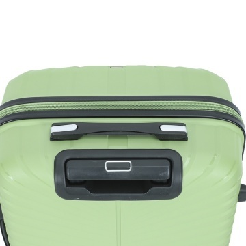 Set trolere Madisson, 1 bagaj de cabină si 2 de cală, polipropilenă, 4 roți duble, cifru, SW62103, verde închis - Img 7