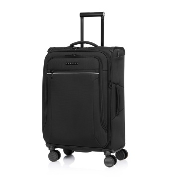 Set Trolere Poliester Impermeabil Verage Toledo, Lanterna, Captuseala Antibacteriana, Cifru TSA, 3 Piese, Negru - Img 6