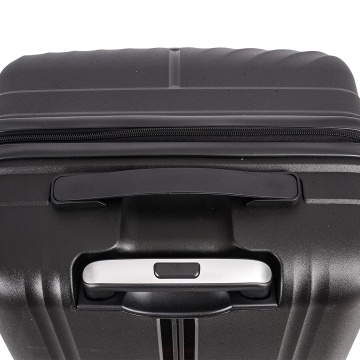 Set trolere Snowball SW47203, polipropilena, fermoar antifurt, cifru TSA, 4 roti duble, 3 piese, negru - Img 7