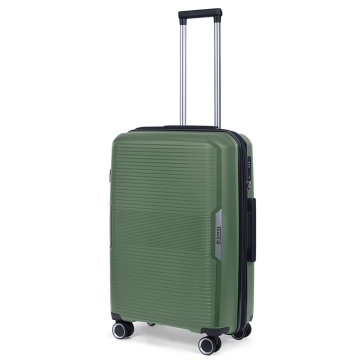 Set trolere TravelZ Swinger, polipropilena, cifru TSA, 4 roti duble, 3 piese, verde - Img 6