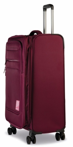 Set trolere Worldpack Bern F10508, 1 bagaj de cabina si 2 de cala, poliester, cifru TSA, 4 roti duble, grena - Img 19