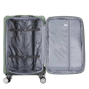 Troler Cabină Extensibil 55x35x23 cm, Poliester, Cifru, Madisson,SW66204, Verde - Img 2