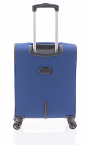 Troler Cabina Extensibil Gladiator 3D MG 2010, Poliester, 4 Roti Duble, 55 cm, Bleumarin - Img 5