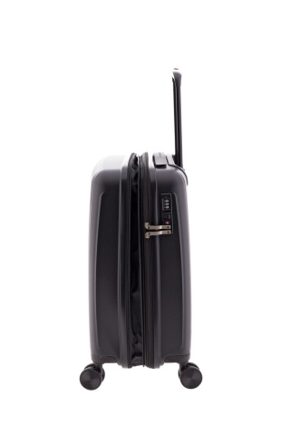 Troler cabina extensibil Gladiator Calypso, polipropilena, cifru TSA, 55 cm, negru - Img 6