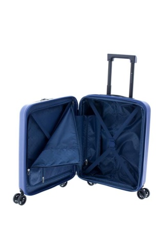 Troler Cabina Extensibil, Policarbonat, Comp. Laptop 15", Cifru TSA, Gladiator, Nomadtec, MG 3210 - 55 cm, Verde - Img 3